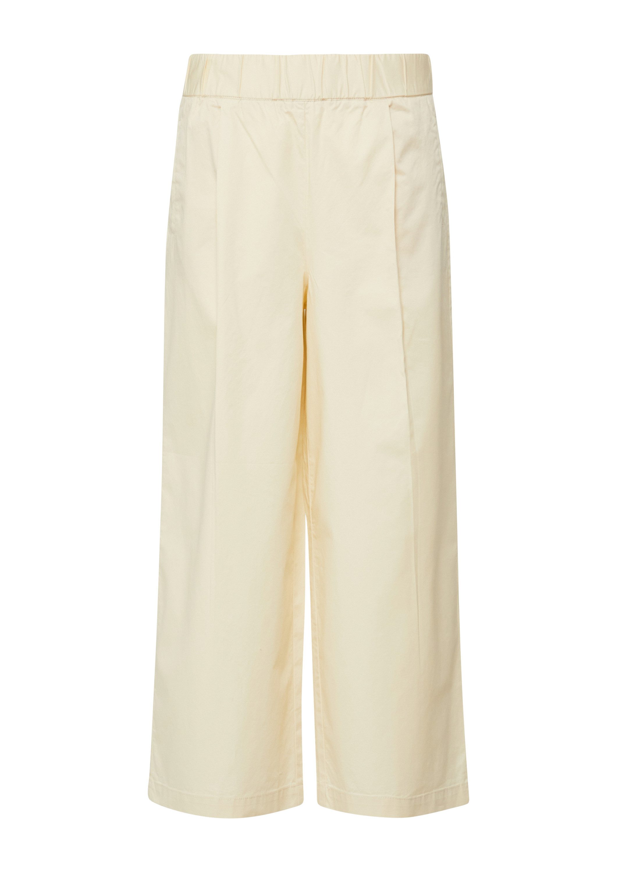 s.Oliver Culotte Hose Wide-Leg-Culotte aus Twill