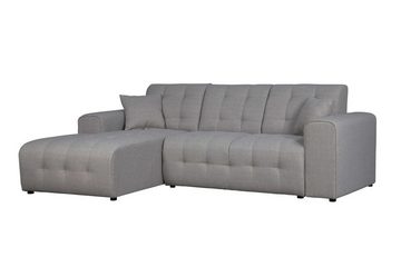 Home affaire Ecksofa Nosia L-Form, incl. 2 Zierkissen, mit feiner Steppung