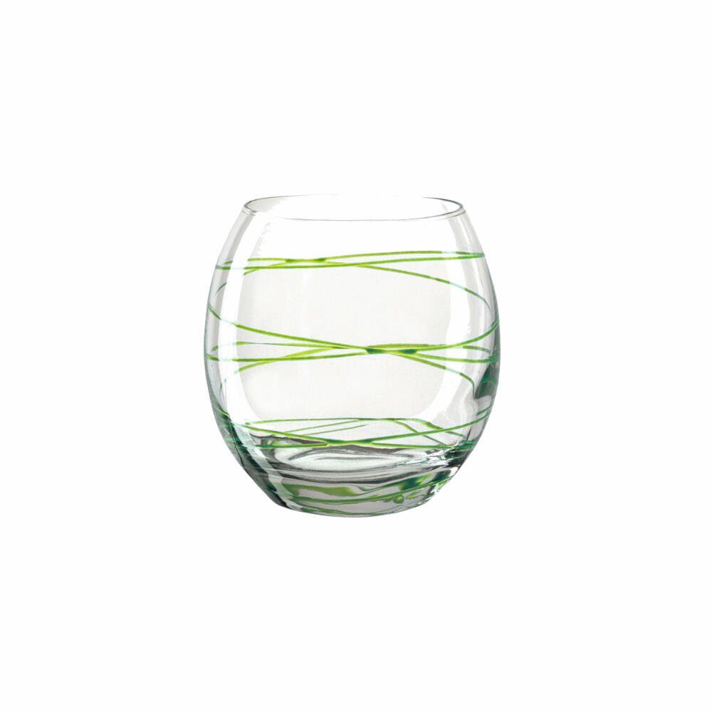 montana-Glas Becher :circle, Grün, 390 ml, Kalk-Natron-Glas