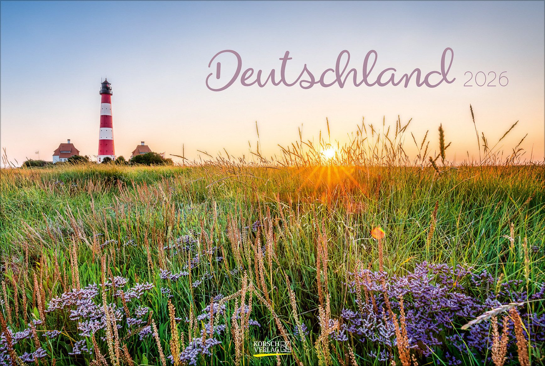 Korsch Verlag Landschaftskalender Korsch Kalender Deutschland 2026