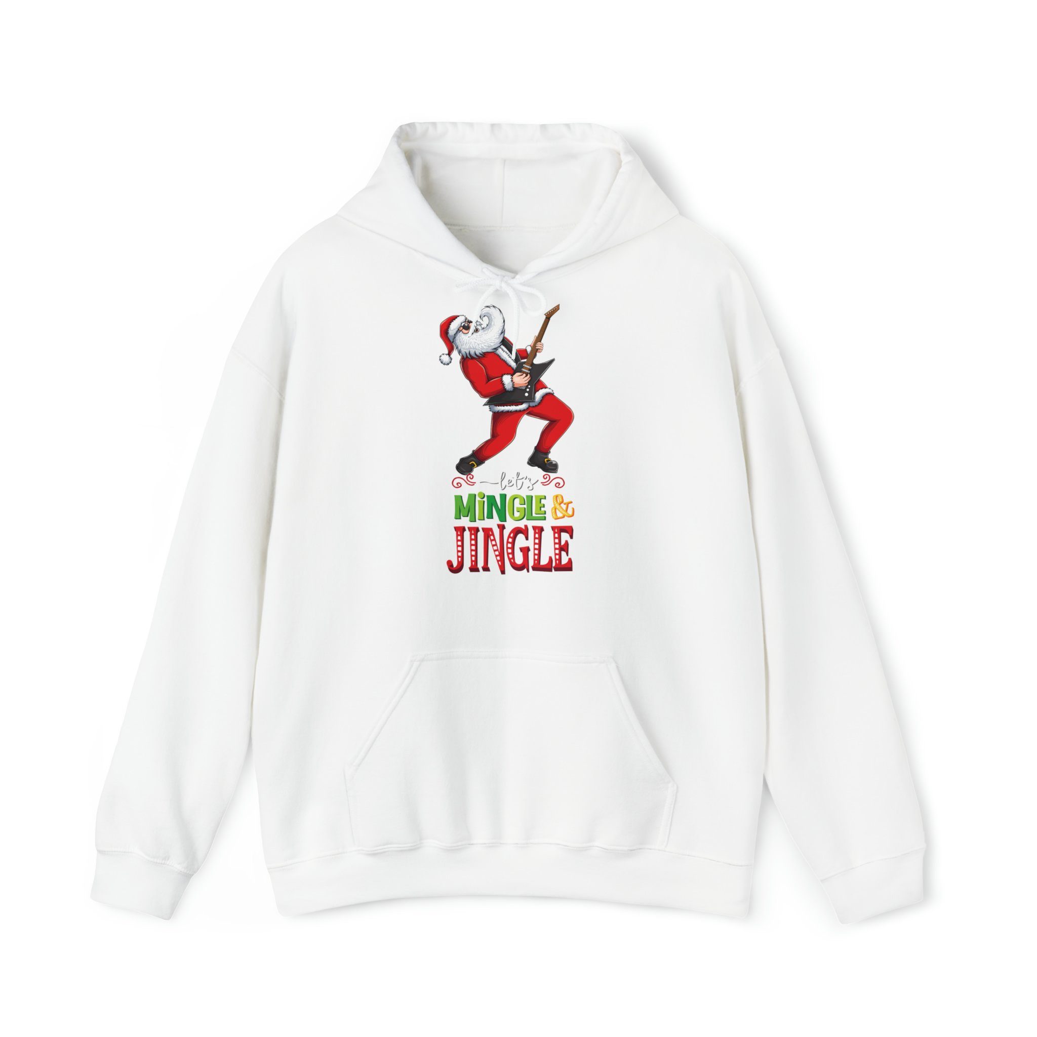 Quality Elegance Sweater Christmas Mingle White weihnachtspullover Hoodie,Christmas & Jingle Weihnachtssweatshirt