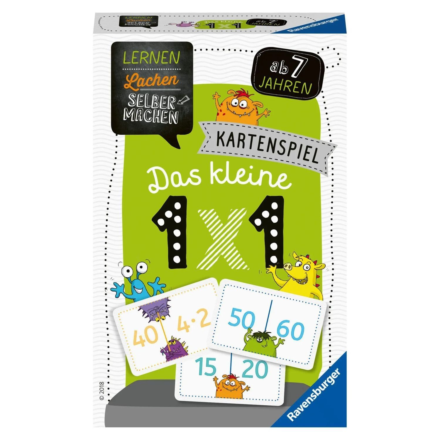 Spiel Lernen Lachen Selbermachen: Kartenspiel Das kleine 1 x 1