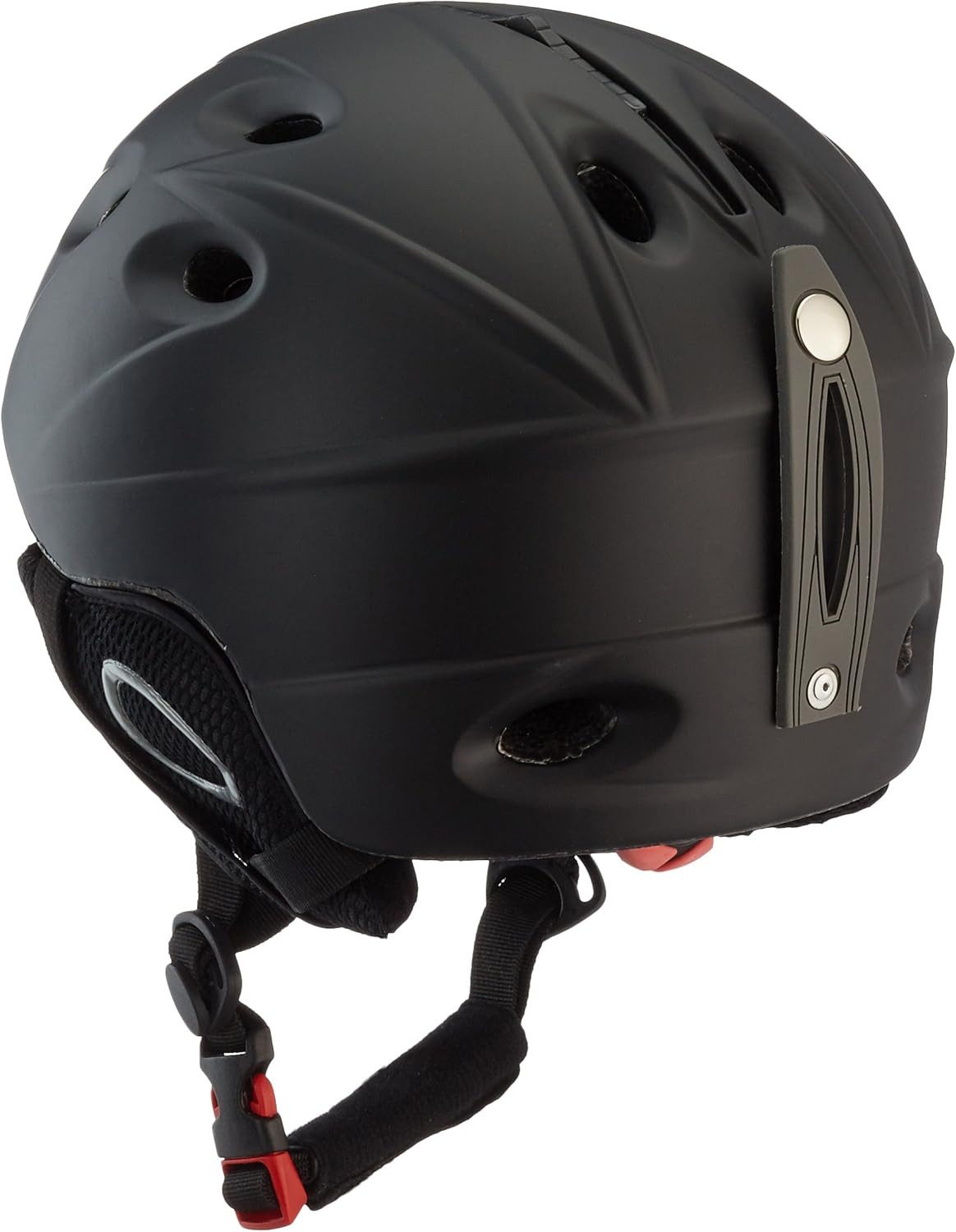 L.A. Sports Snowboardhelm Kinder Skihelm Schneesporthelm (Spar-Set), mit Halterung für Schneebrille