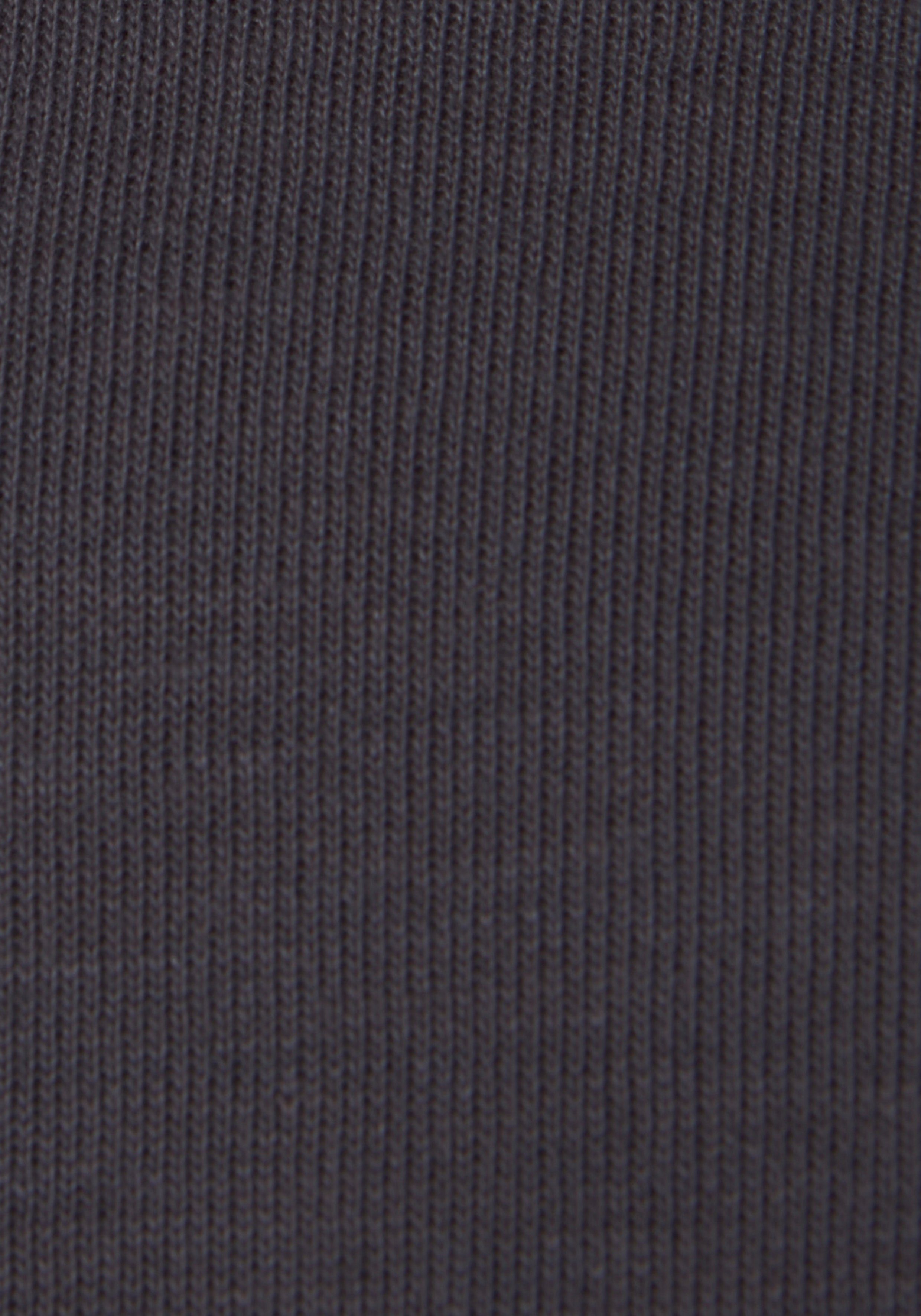 Bench. Loungewear Sweatshirt mit und Loungeanzug Stickerei, stone Logodruck