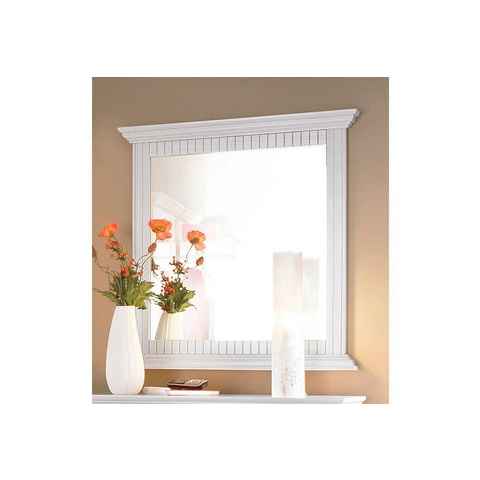 Home affaire Spiegel Rustic, aus massiver Kiefer, Breite 78 cm, mit dekorativen Fräsungen