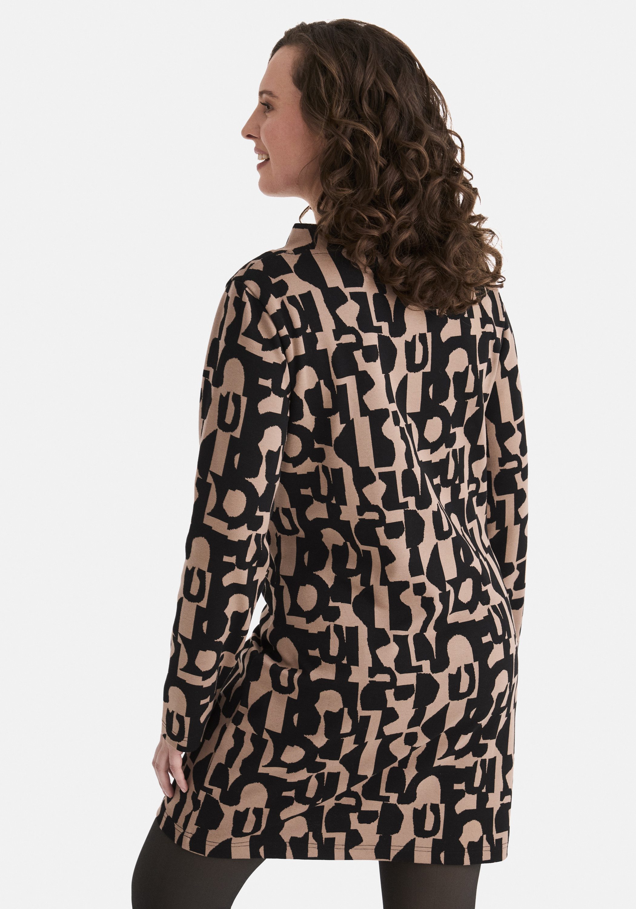 STOOKER WOMEN Midikleid KLARA mit Stehkragen Kleid Langarmkleid in Midi-L ä günstig online kaufen