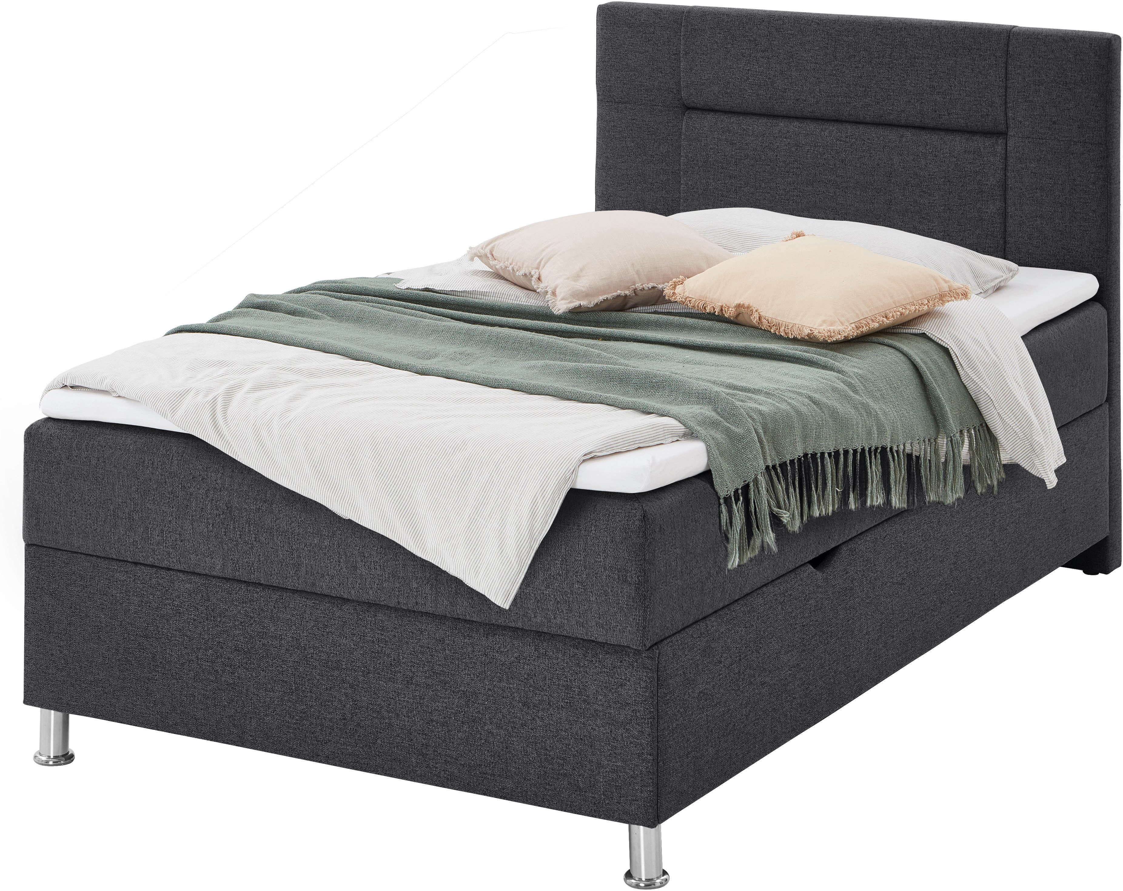 Boxbett Escalon mit Bettkasten, inkl. Topper