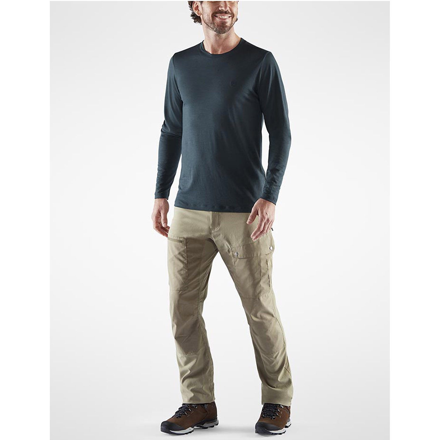 Fjällräven Longsleeve Langarmshirt Abisko Wool
