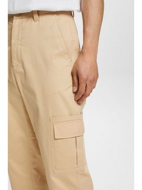 Esprit Cargohose Cargohose mit Umschlagsaum