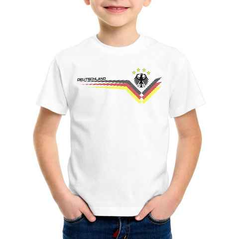 style3 Print-Shirt Deutschland EM 2024 Kinder T-Shirt Fan Fußball Europameisterschaft 24