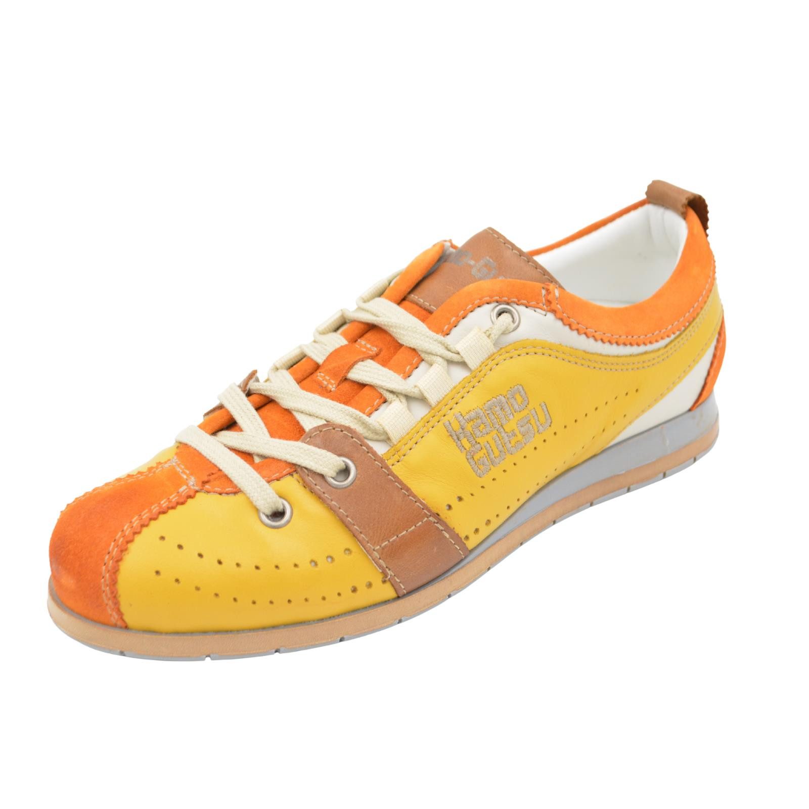 Kamo-Gutsu Kamo-Gutsu Arancio + Tuorlo Sneaker Wechselfussbett