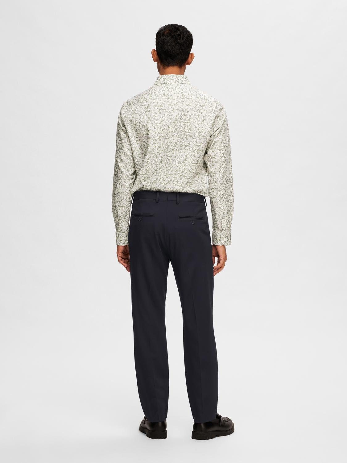 SELECTED HOMME Langarmhemd SLHSLIMSOHO-ETHAN AOP SHIRT günstig online kaufen