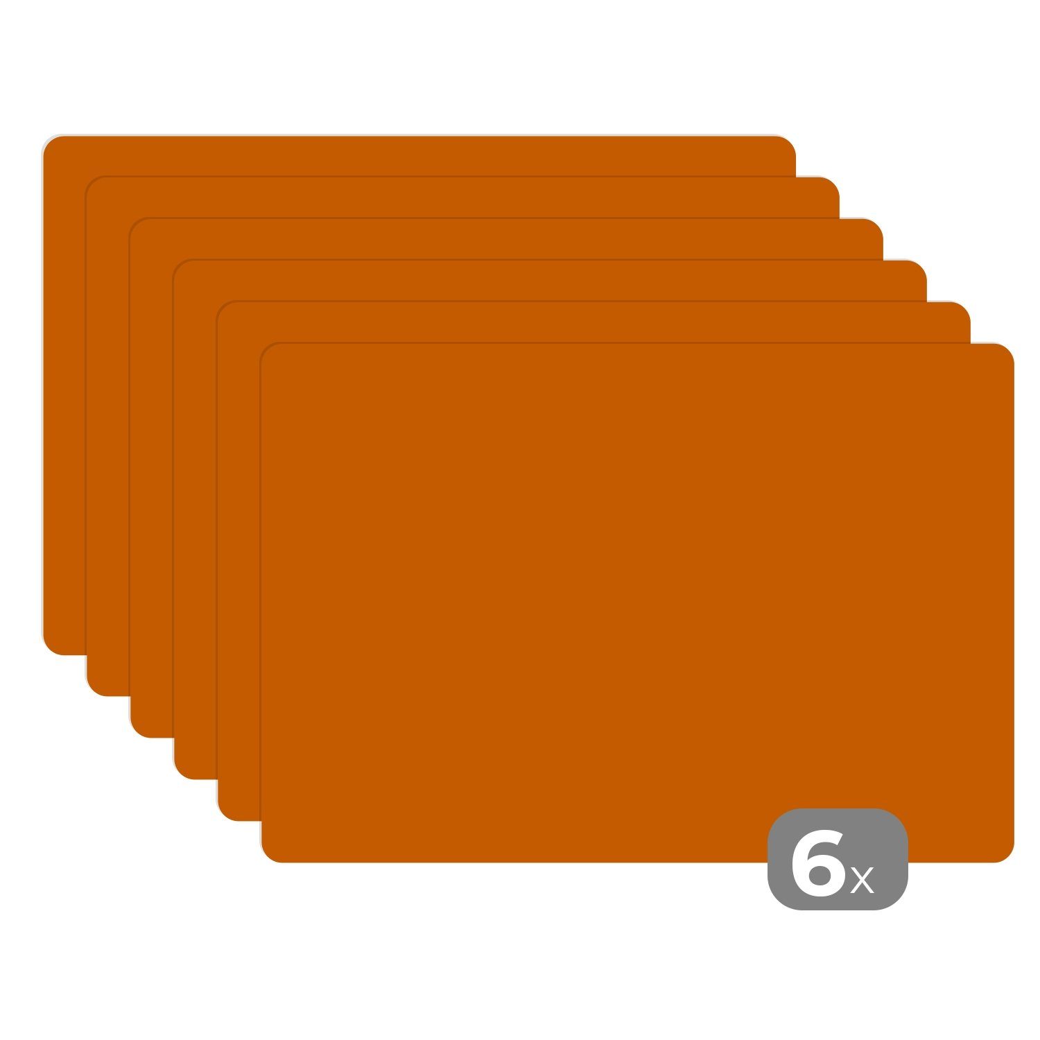 MuchoWow Platzset Orange - Jahreszeiten - günstig online kaufen