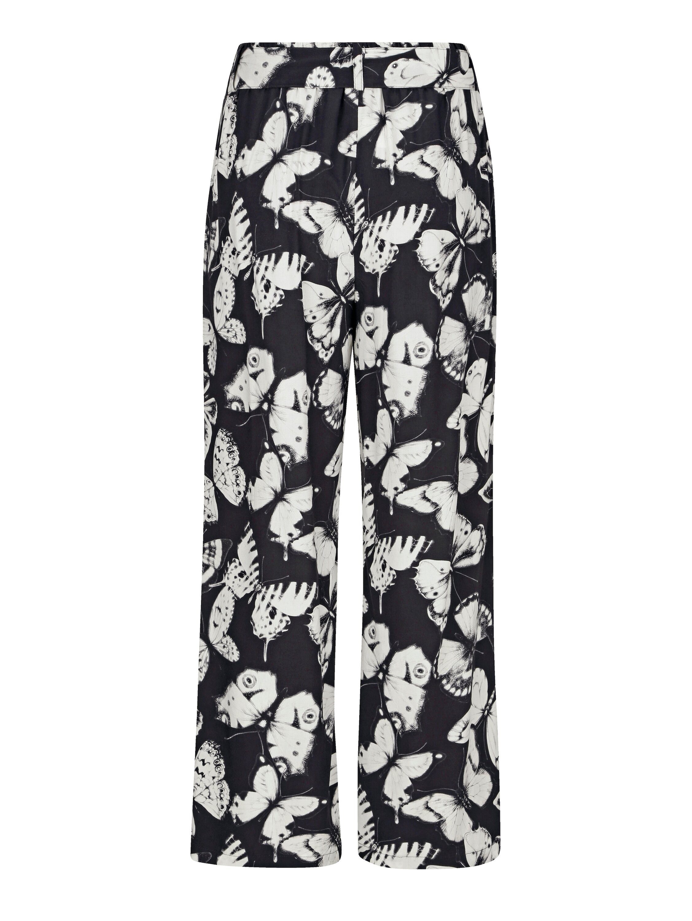 Alba Moda Stoffhose Hose mit exklusivem Alba Moda Druck