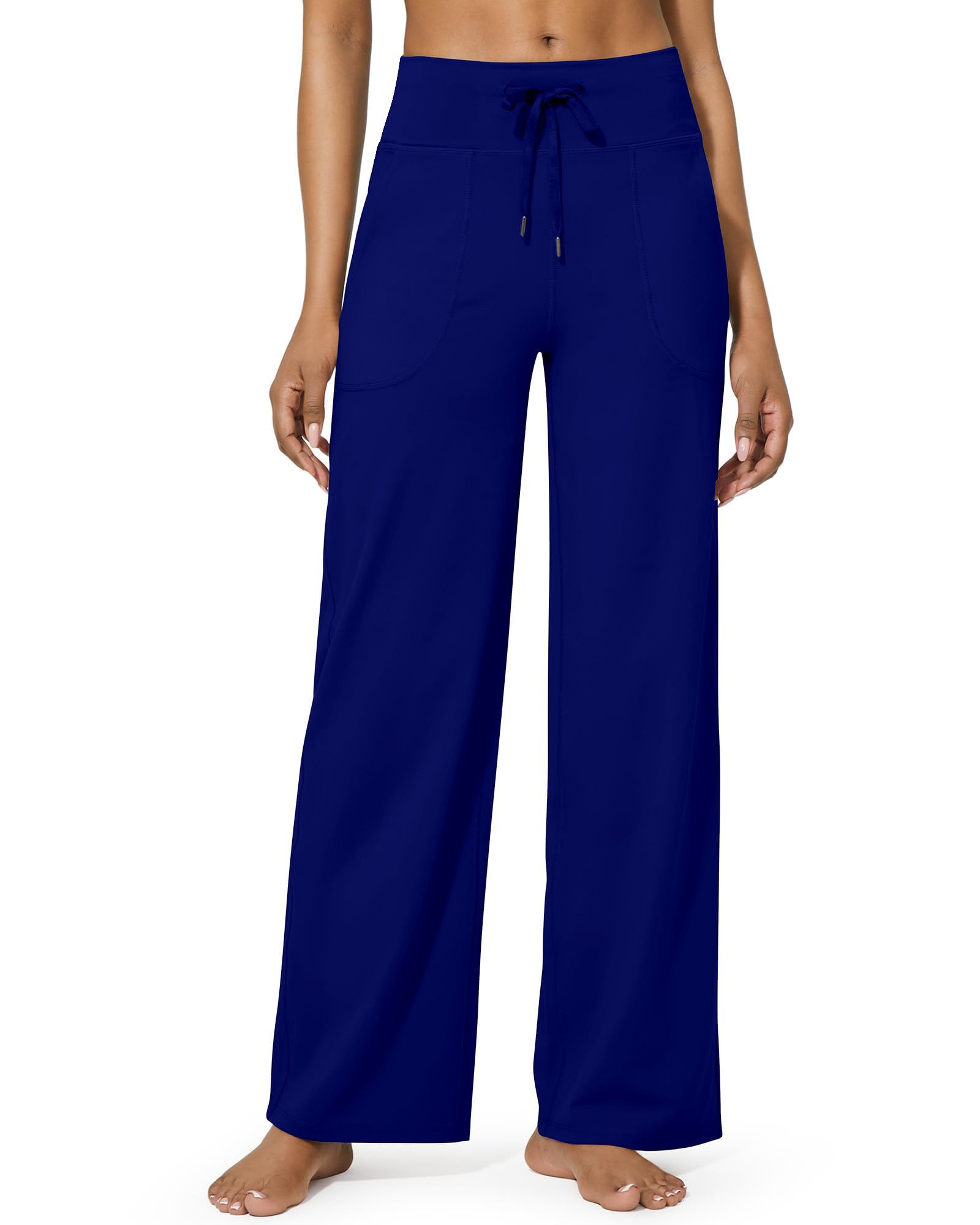 YI Schlaghose Yogahose Damen Flare Leggings Jogginghose Hohe Elegante Schla günstig online kaufen