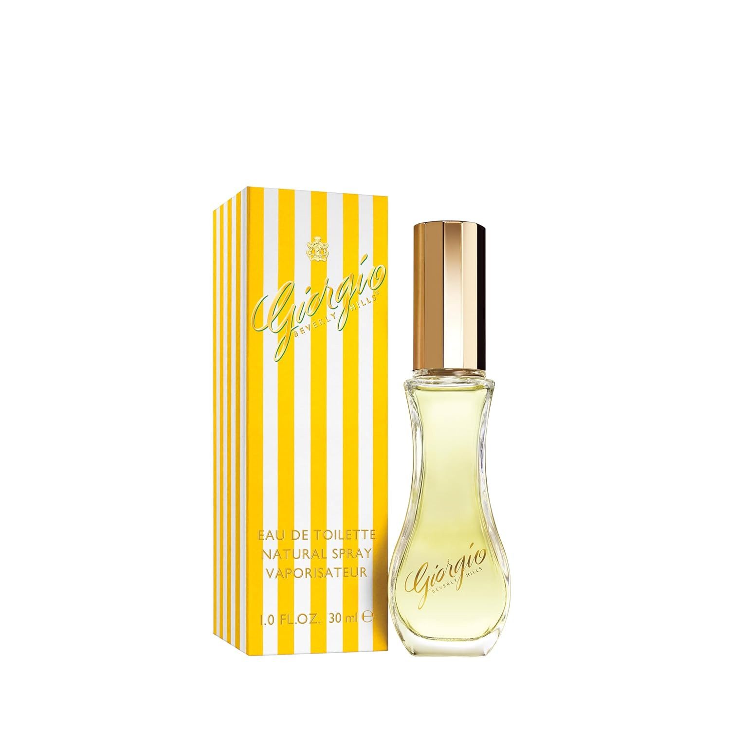 Giorgio Beverly Hills Eau de Toilette Giorgio Yellow, Glasflakon, Parfüm EDT, Damenduft