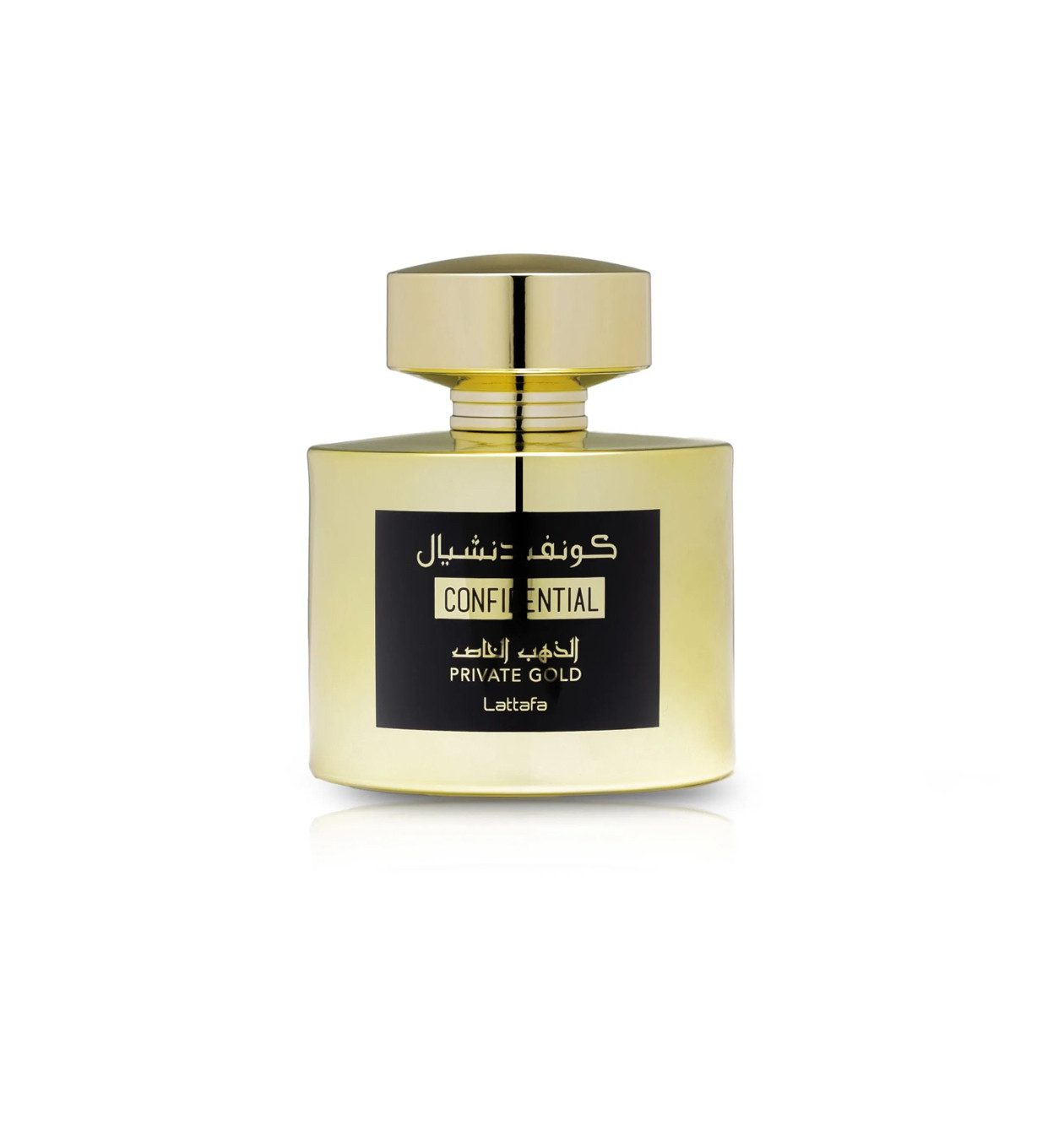 Lattafa Eau de Parfum Lattafa Confidental Private Gold Eau de Parfum 100 ml, Damenduft, 100% Original