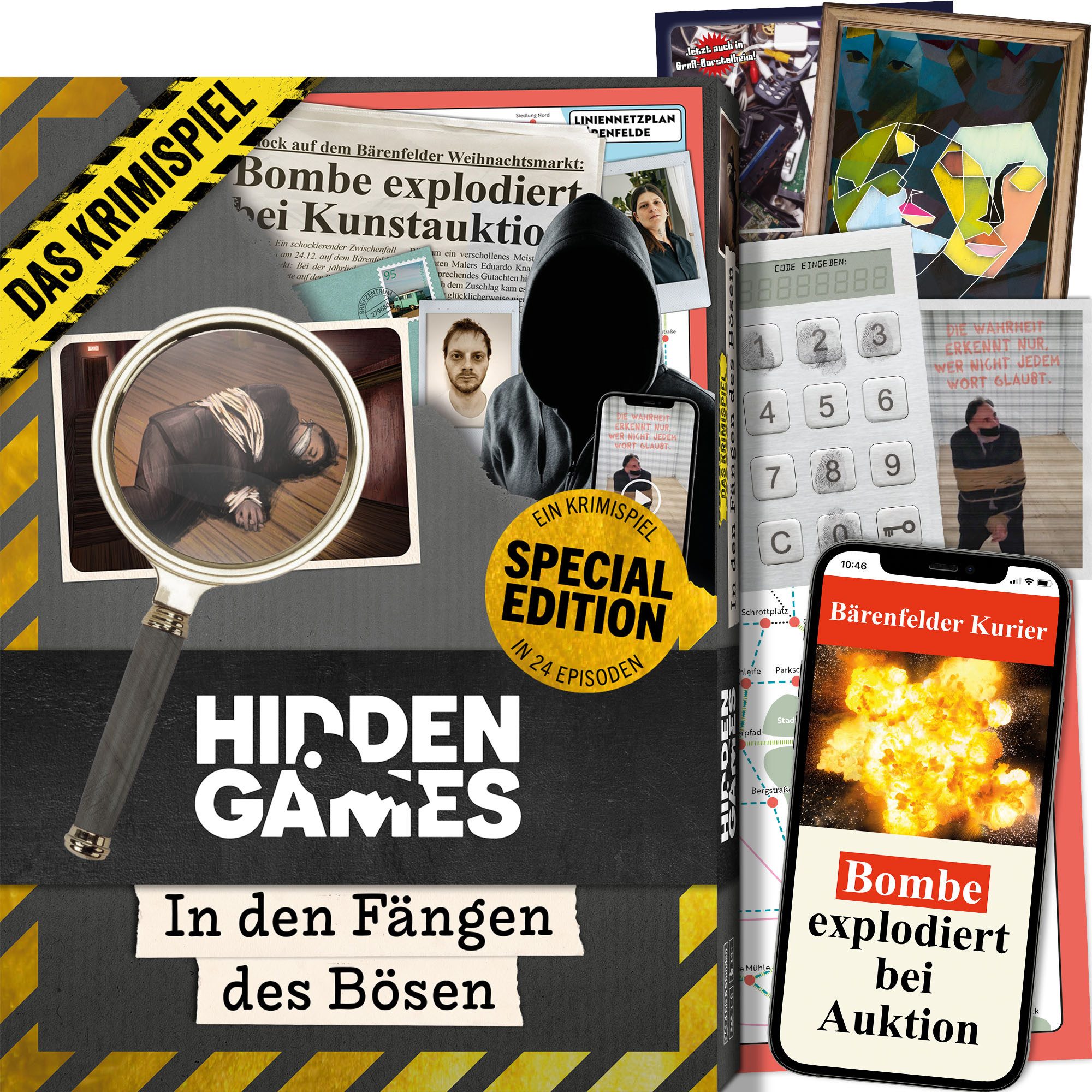 Hidden Games Tatort Spielzeug-Adventskalender Rästel-Adventskalender Specia günstig online kaufen