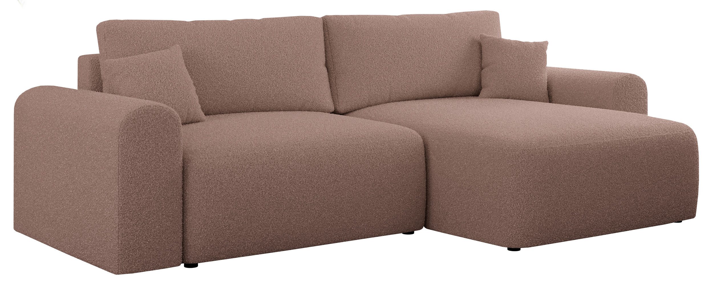 MKS MÖBEL Ecksofa NELSON, Set, Wellenfedern, günstig online kaufen