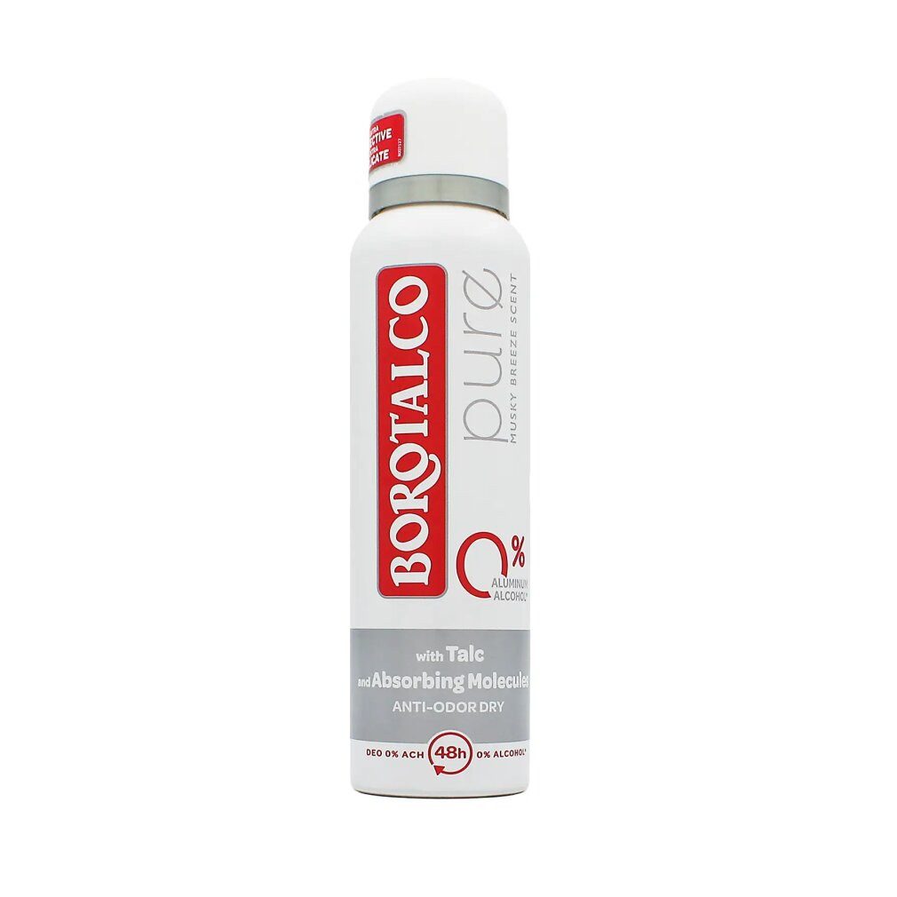 Borotalco Deo-Roller Deo Spray Pure, 150 ml