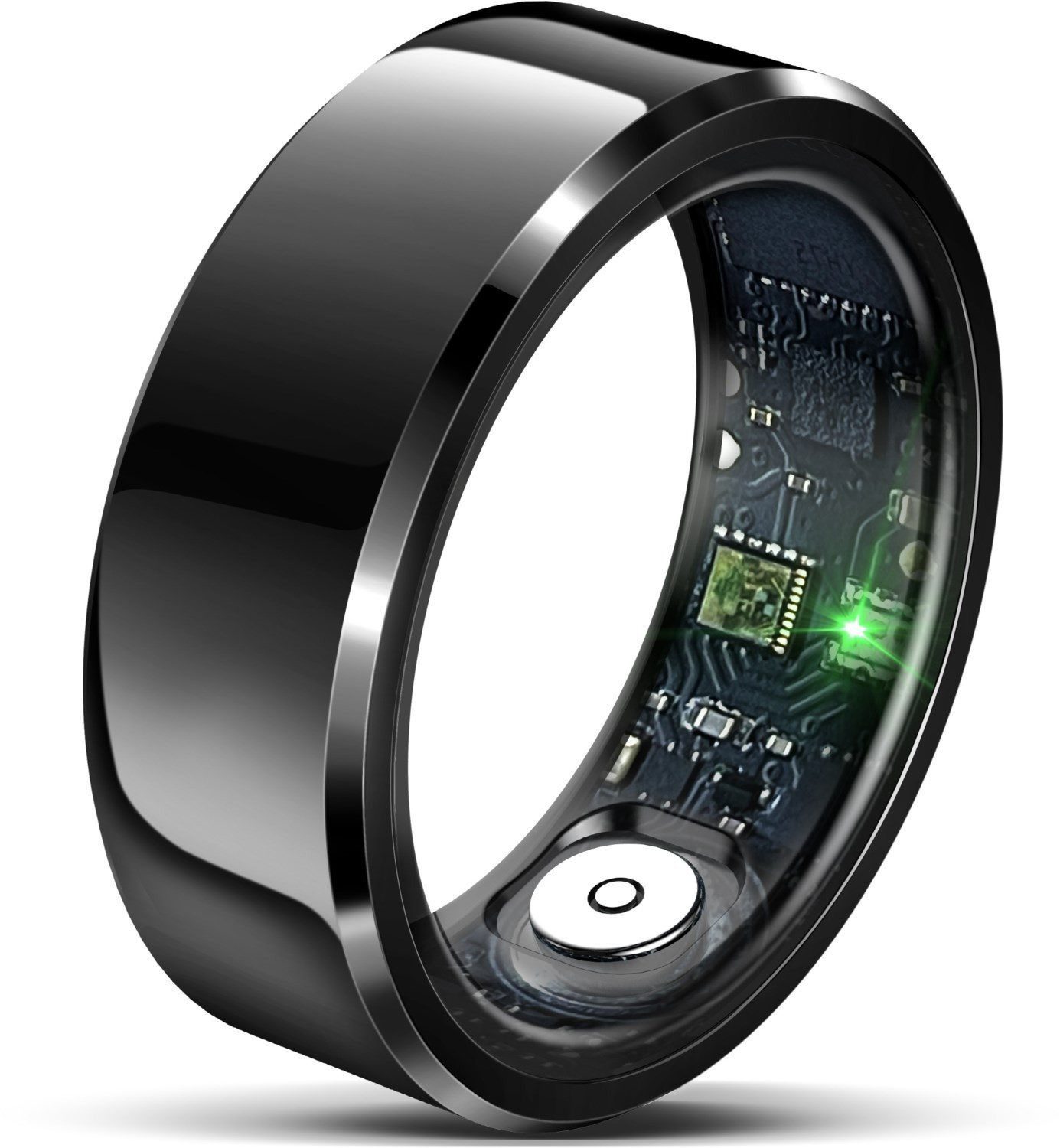 Athlix Fitness-Tracker Smart Ring Fitness Tracker Herzfrequenz Schlafüberwachung Kalorien, Kompakt, elegant, futuristisch