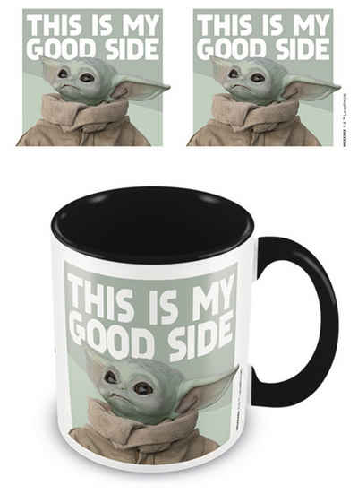 Star Wars Tasse Tasse koloriert - Star Wars - Baby Yoda (Good Side) (NEU & OVP)