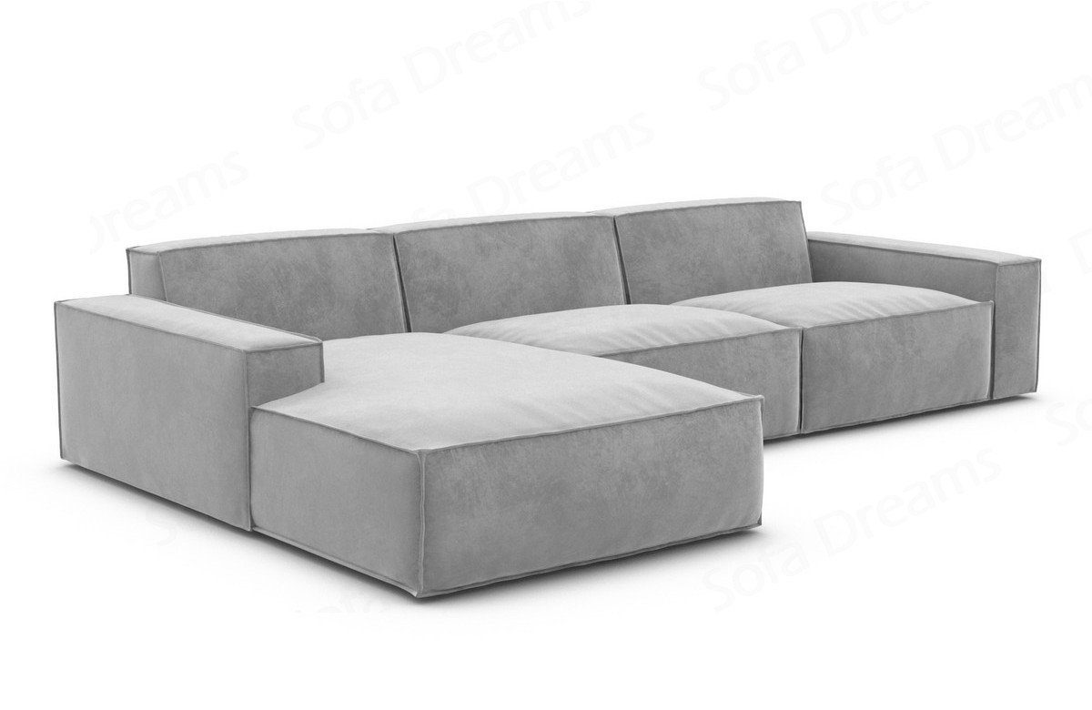 Sofa Dreams Ecksofa Stoffsofa Sofa Polstercouch Modern Formenta L Form Kurz Eckcouch, Loungesofa