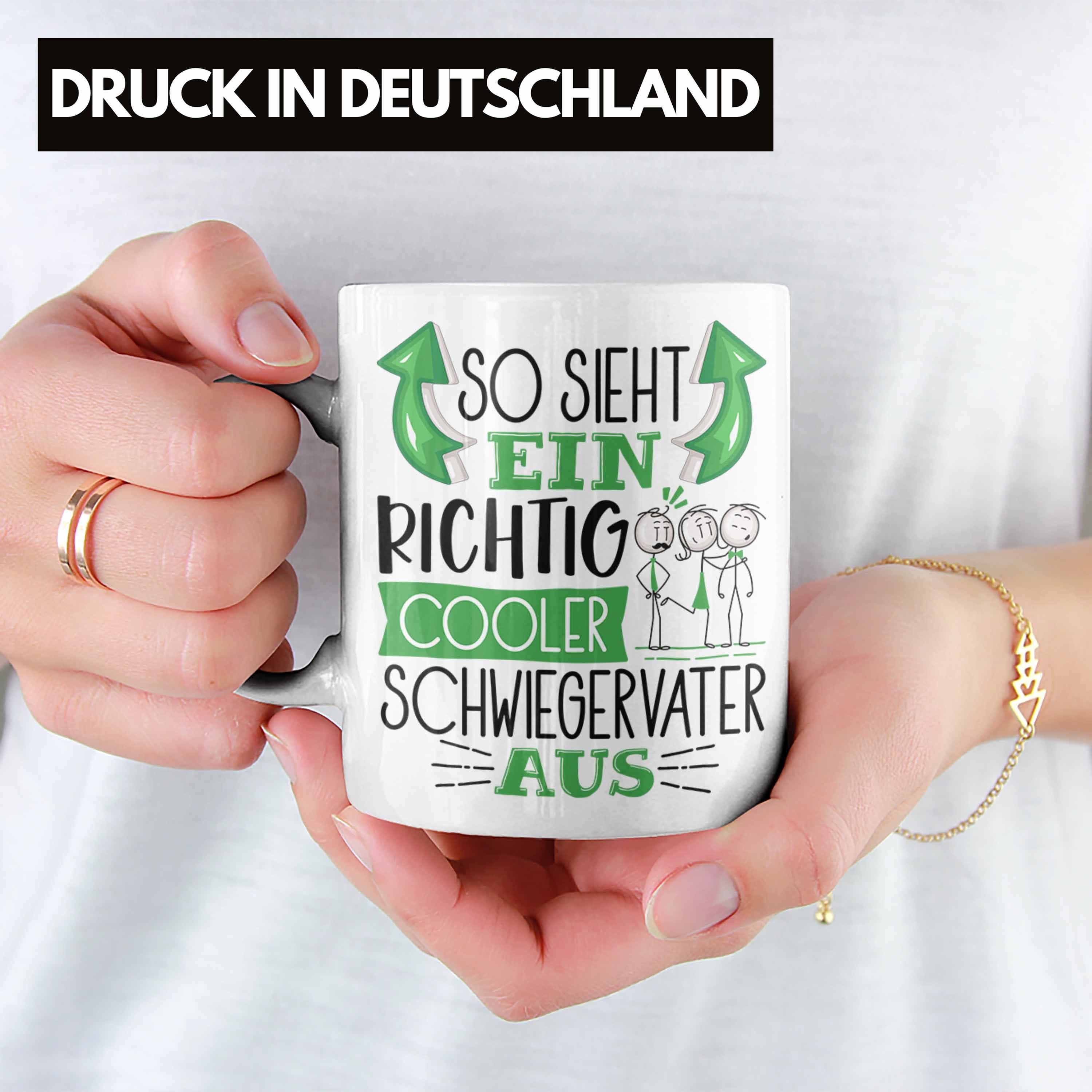 Weiss Schwiegerva Cooler Ein Trendation Sieht Tasse RIchtig Schwiegervater So Tasse Geschenk