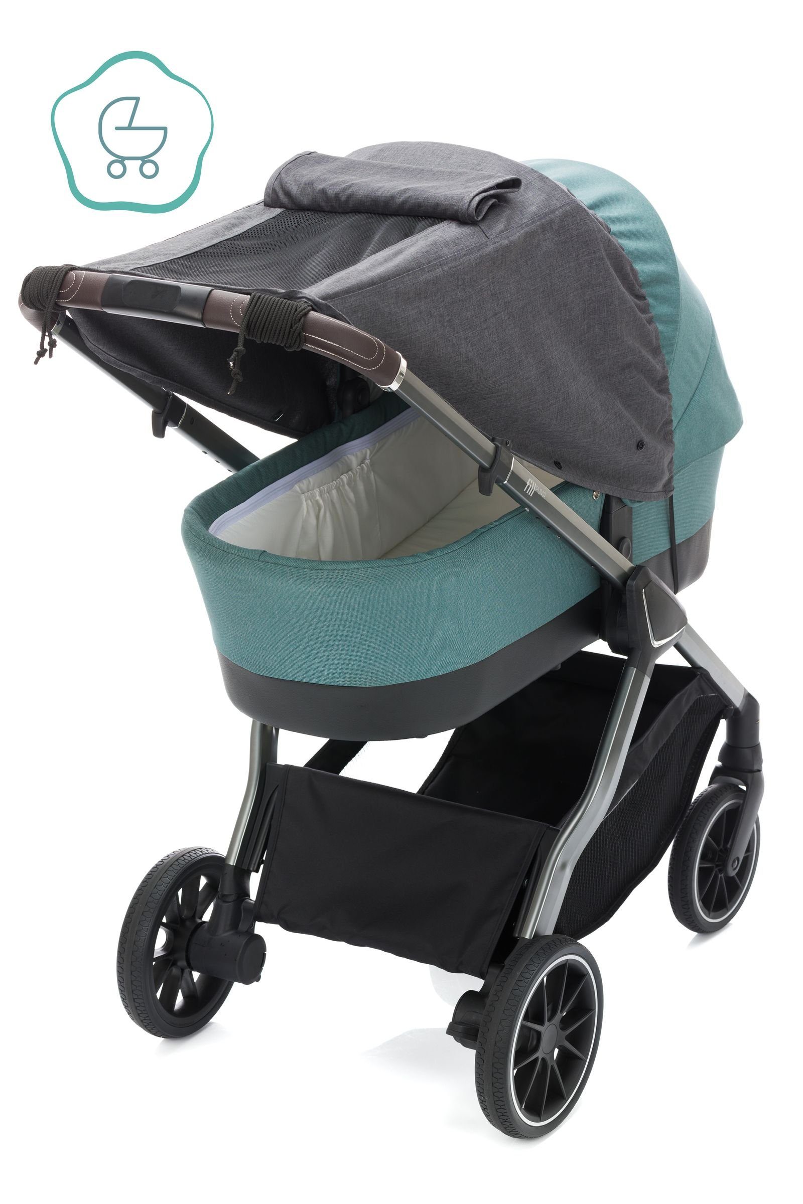 Thumbnail - Fillikid Kinderwagen-Sonnenschutzhülle Kinderwagen-Sonnenschutzhülle Sonnenschutz Deluxe für Buggy und Sportwagen Exclus...