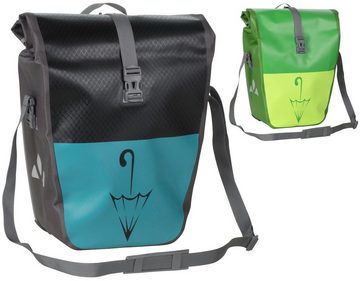 Fahrradtasche Aqua Back Color mit Schirmlogo Hinterradtasche Gepäckträgertasche