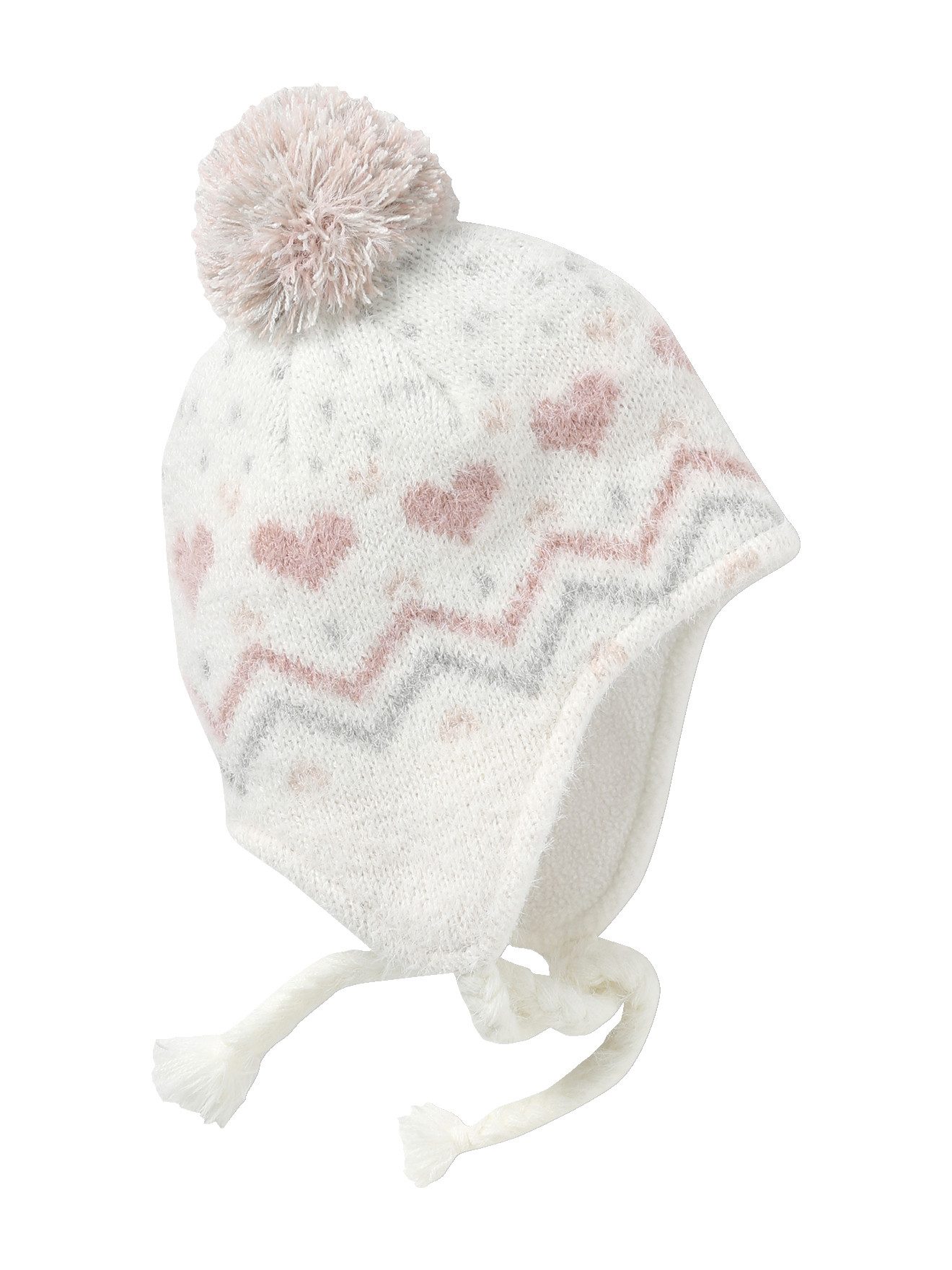 vertbaudet Mütze & Schal Mädchen Baby-Set: Mütze, Rundschal & Fäustlinge