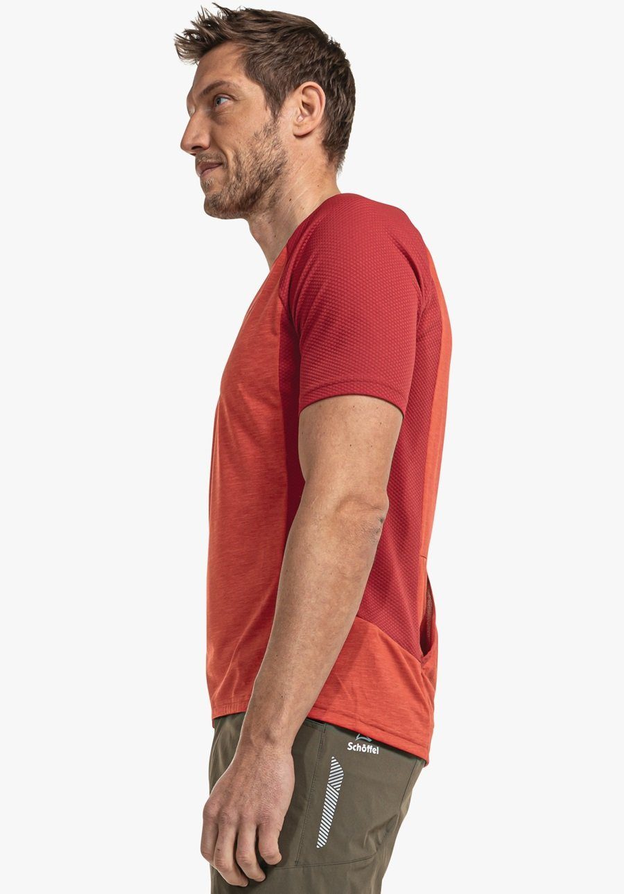 Schöffel T-Shirt Auvergne (leicht, schnelltrocknend) rot Herren