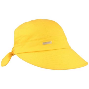 Seeberger Visor Schildkappe aus 100% Baumwolle mit Schleife hinten