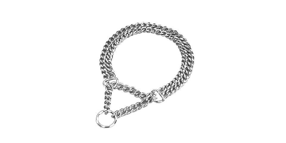 Nobby Hundehalsbandleuchte Nobby Kettenhalsband mit Zugbegrenzung Ø 2,5 mm