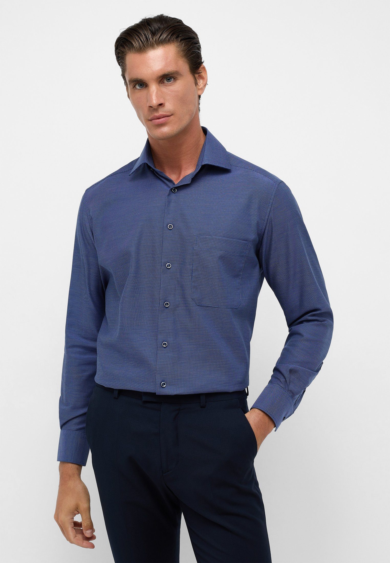 Eterna Langarmhemd COMFORT FIT günstig online kaufen