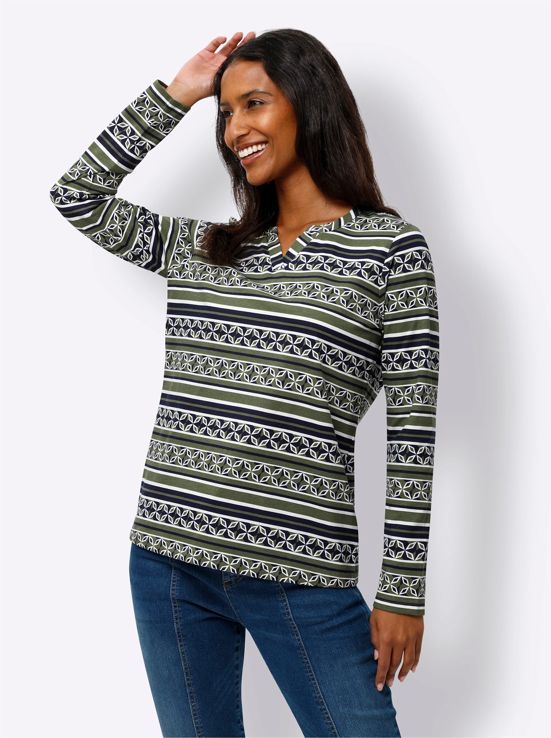 heine T-Shirt Langarmshirt günstig online kaufen