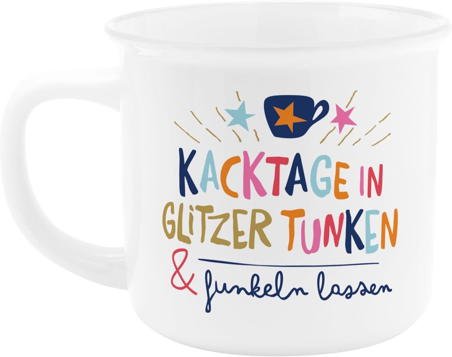 Sheepworld Tasse Tasse Tee- Kaffeetasse Kaffeebecher 35cl Geschenk Sheepworld KACK, Porzellan