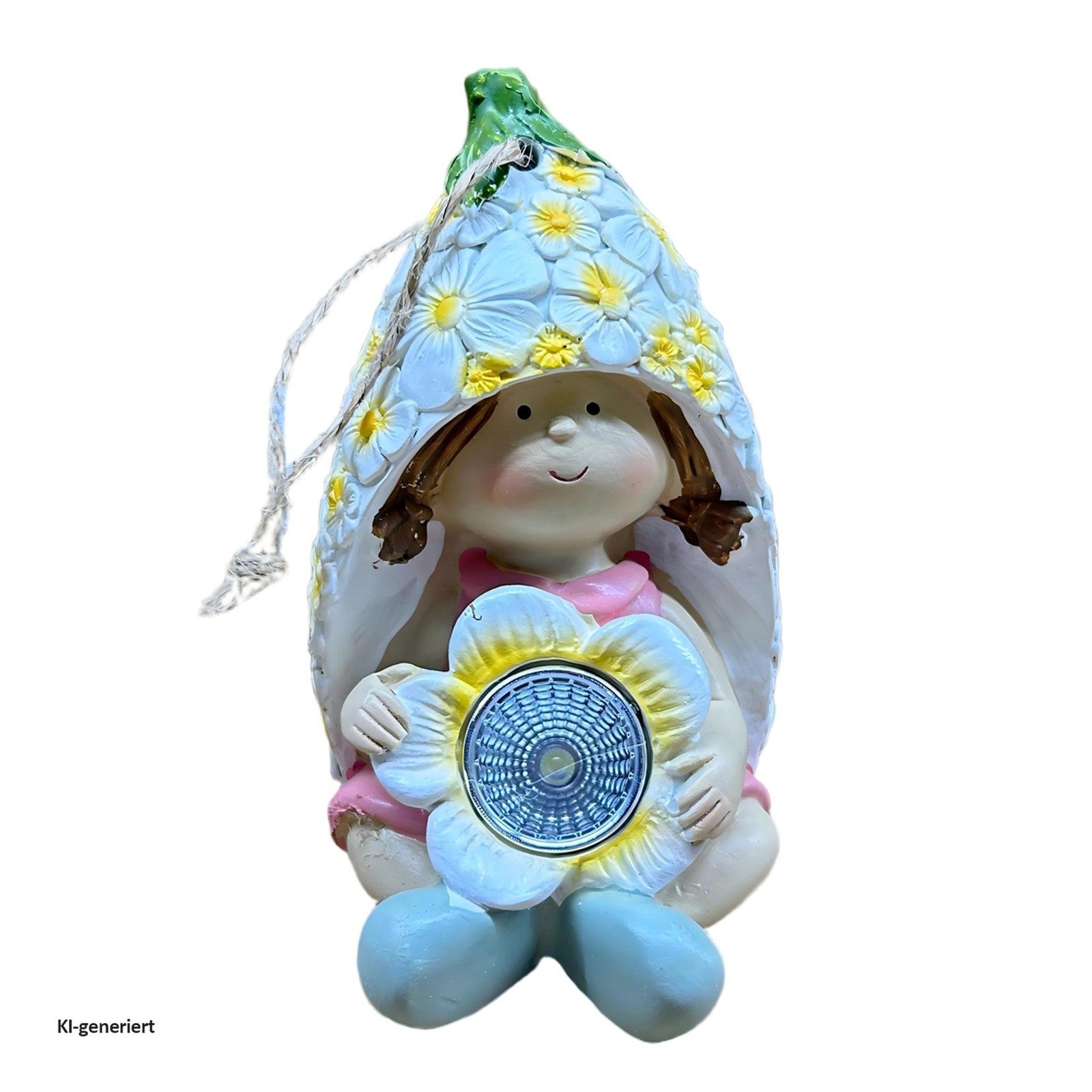 HTI-Living Gartenfigur Solar-Gartenfigur zum Hängen Elfe, (Stück, 1 St., 1 Solar-Gartenfigur)