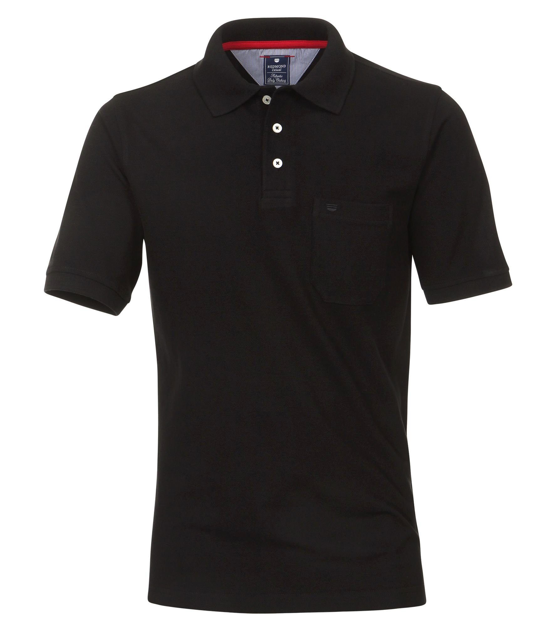 Schwarz(90) Piqué Redmond Polo-Shirt Poloshirt