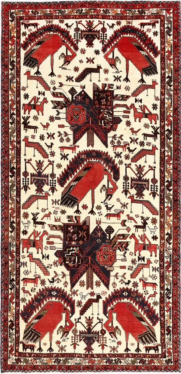 Carpet Avenue Teppich Afshar Shahr-Babak 253x117, Läufer, Höhe: 9 mm