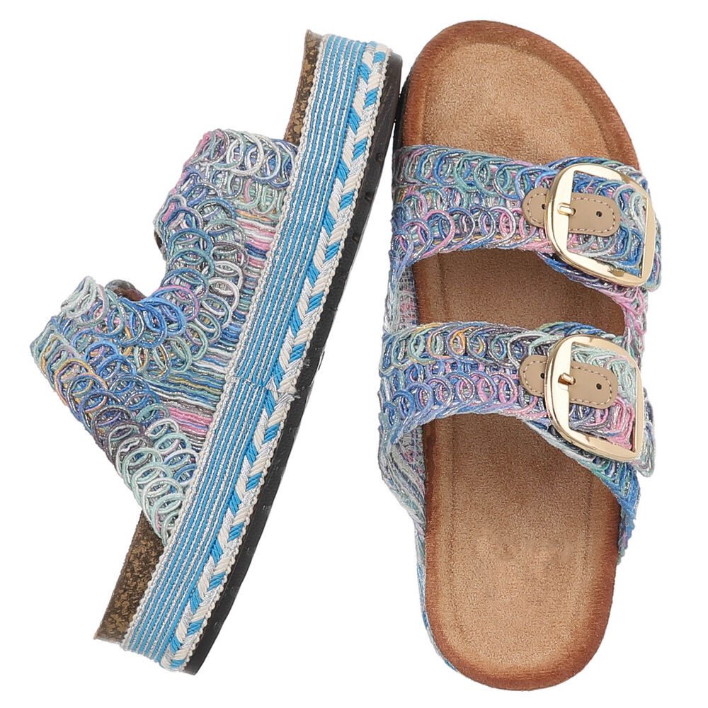 Ital-Design Elegante Sandalen mit Komfort und stilvollen Riemen Plateausand günstig online kaufen