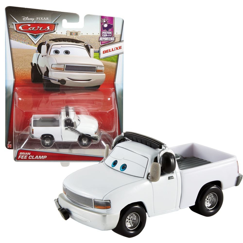 Disney Cars Spielzeug-Rennwagen Megasize Modelle Auswahl Disney Cars Cast 1:55 Fahrzeuge Mattel Brian Fee Clamp