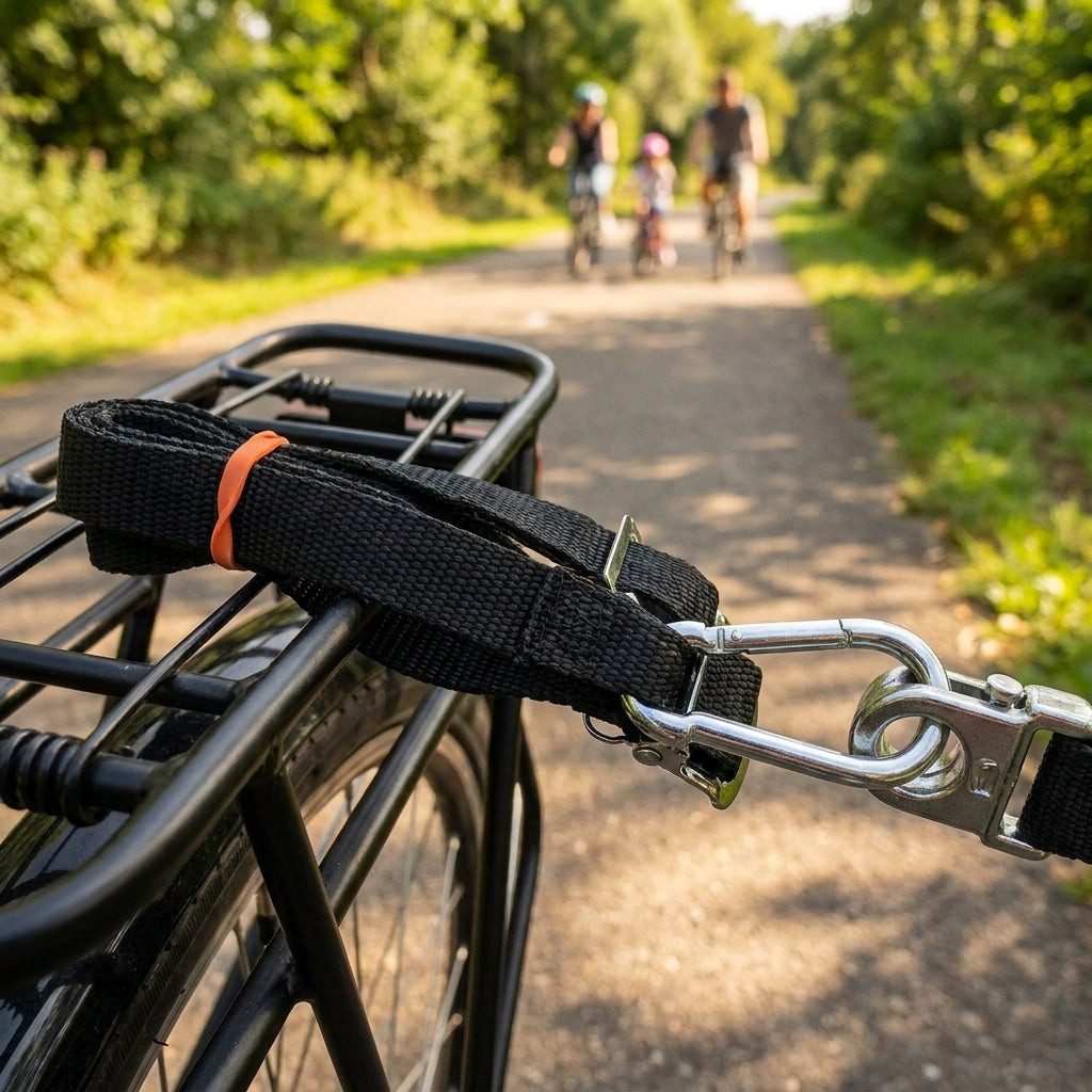 FollowMe Fahrradkinderanhänger FollowMe Aufhängeriemen 500 g mit Karabinerhaken - Zubehör für FollowM