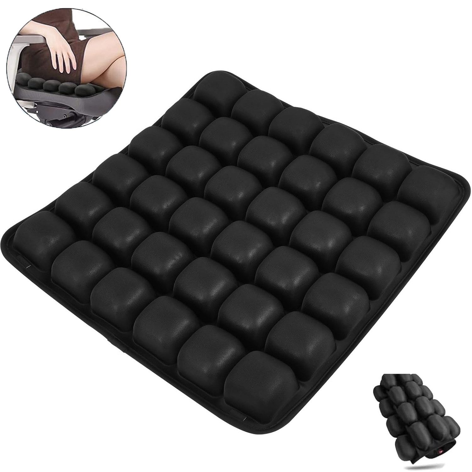 wohnTRAUM24 Stuhlkissen Reisekissen, Orthopädisches Sitzkissen für Autositz günstig online kaufen