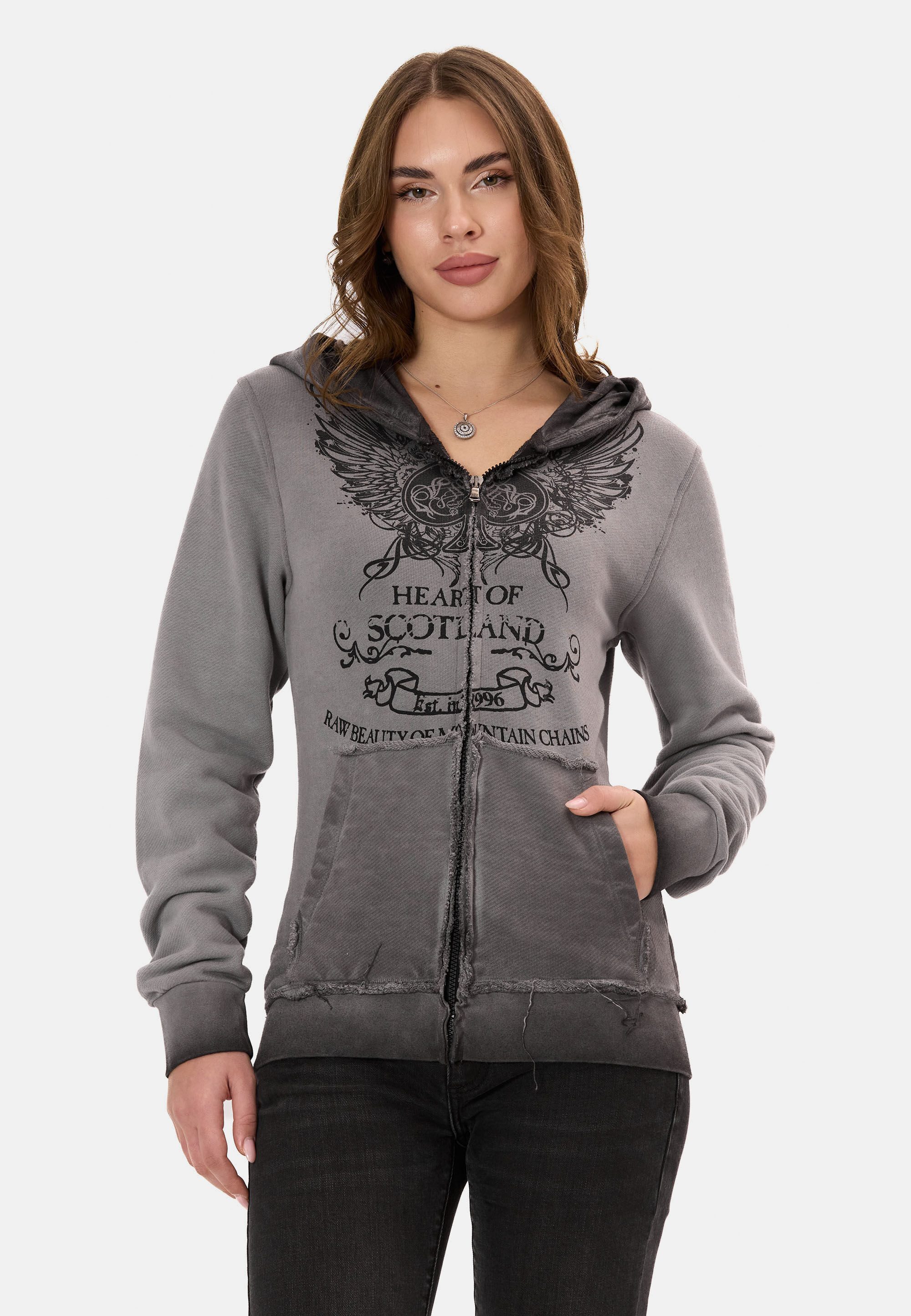 Cipo & Baxx Sweatjacke WL372 mit Kapuze