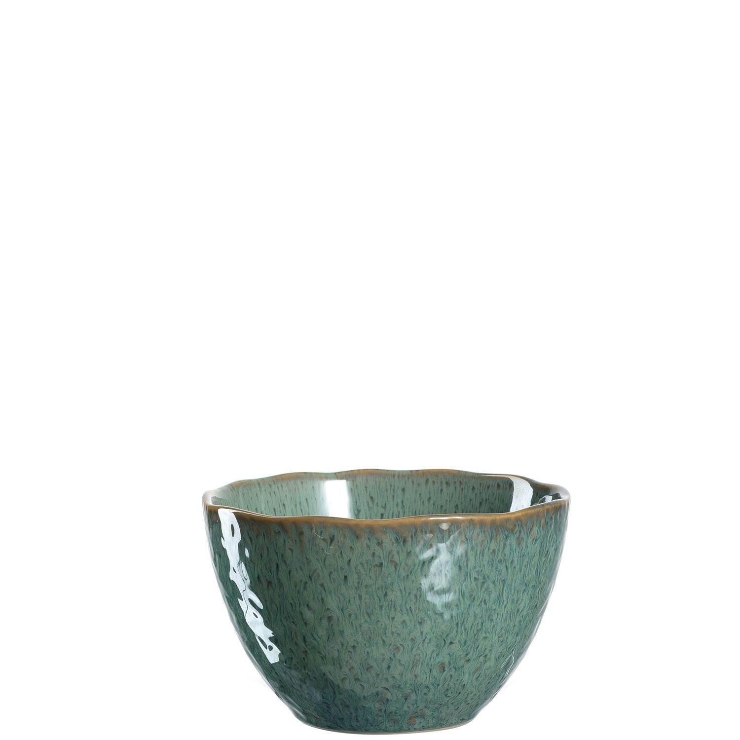 LEONARDO Dekoschale Schale LEONARDO MATERA DH 15.30x10 cm grün