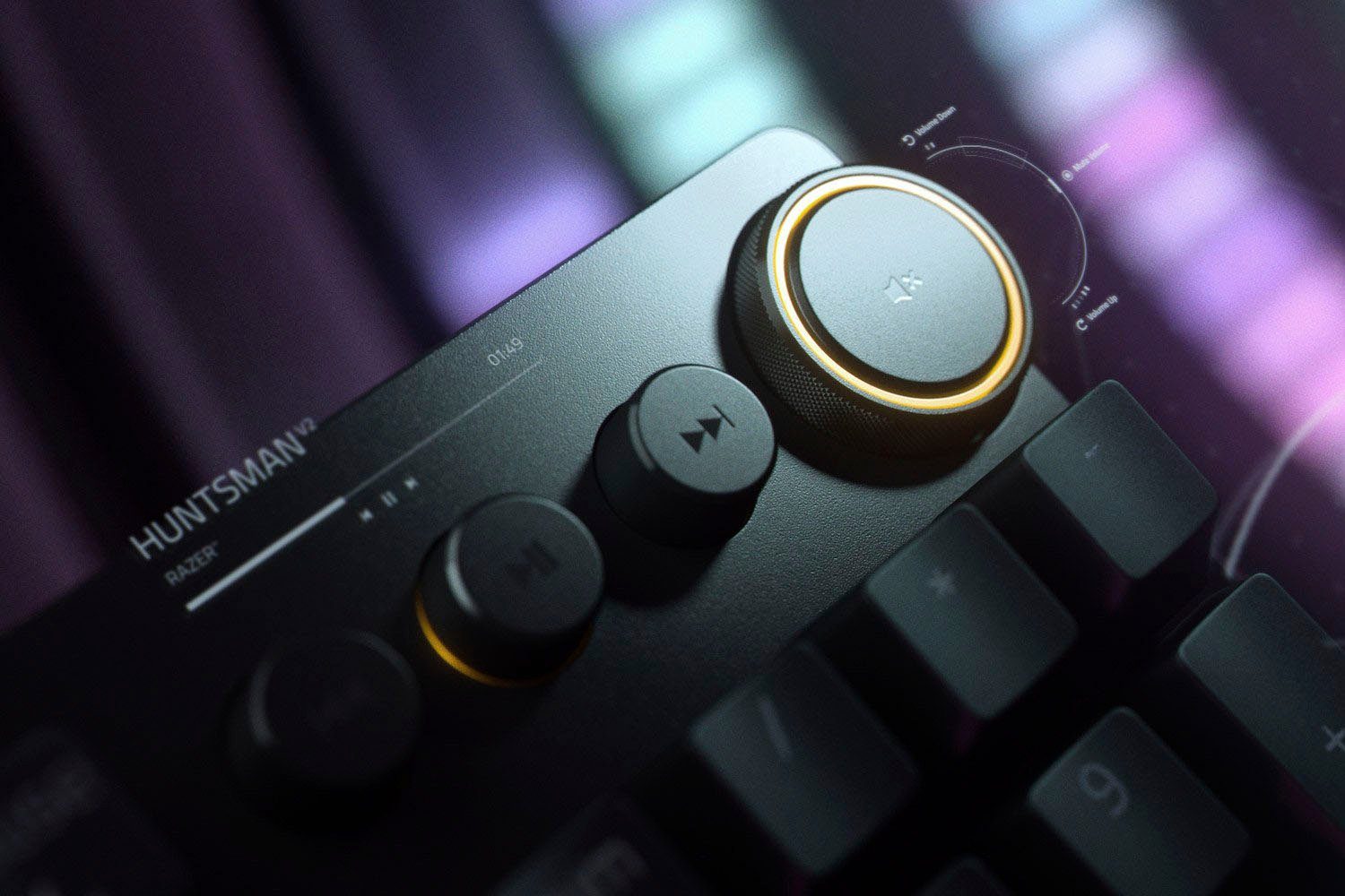 RAZER Huntsman V2 - Optical Sound Switch Tastatur – Bild 5 von 5