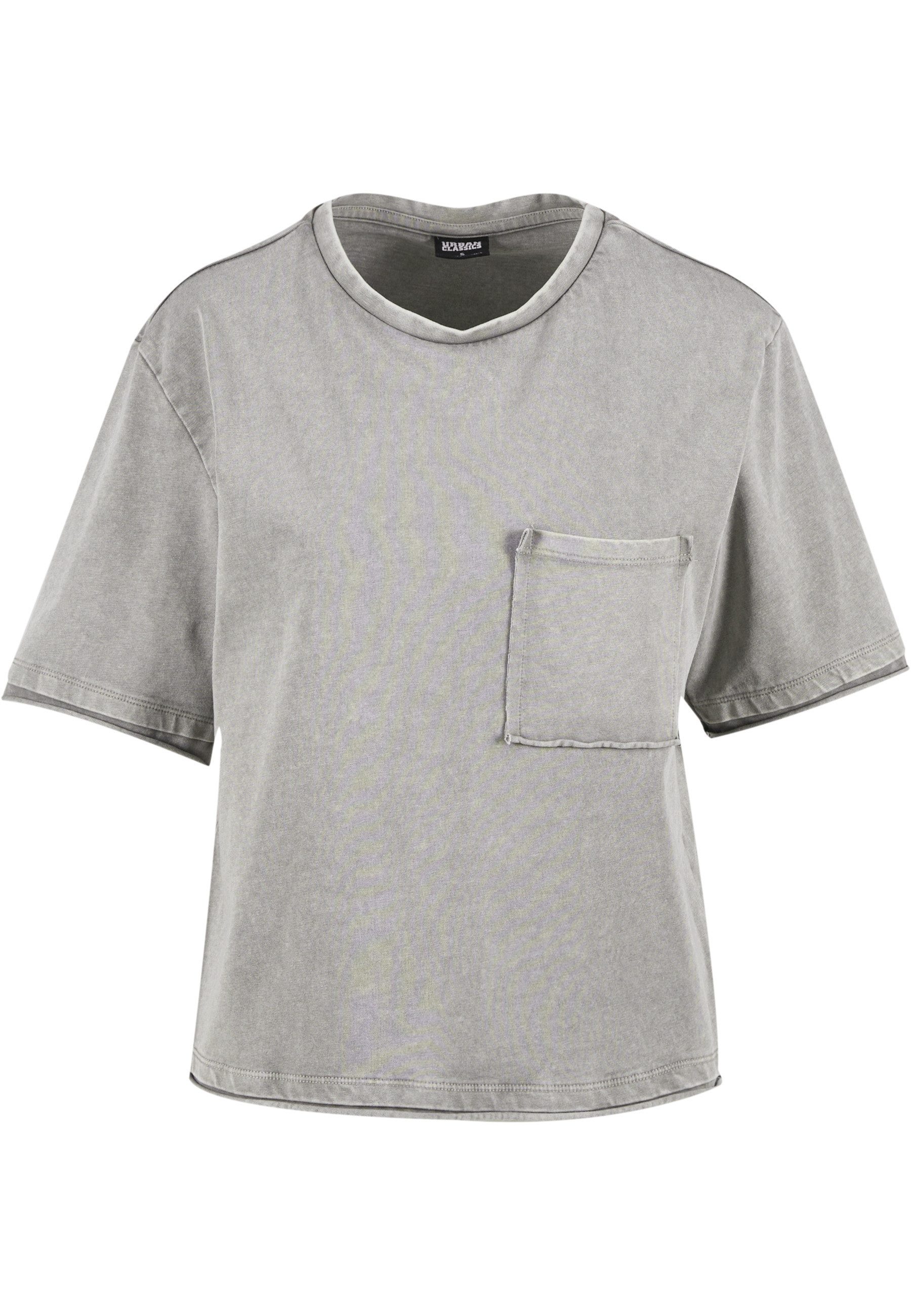 T-Shirt Urban Classics Ladies Washed Jersey Boxy Shirt