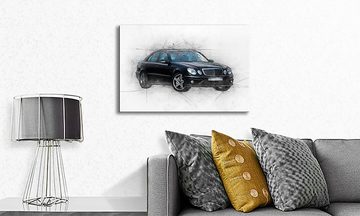 WandbilderXXL Leinwandbild Black Class, Auto (1 St), Wandbild,in 6 Größen erhältlich
