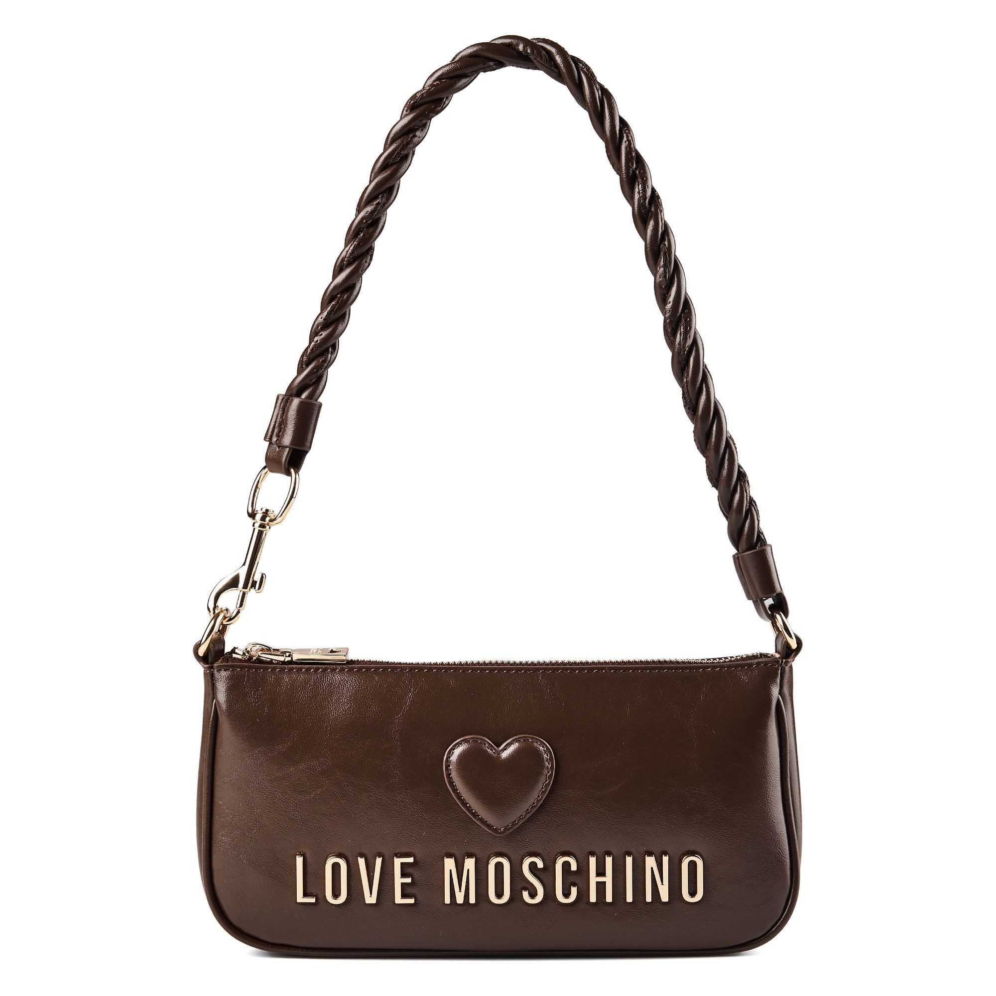 LOVE MOSCHINO Schultertasche Cipria, Lederfaserstoff